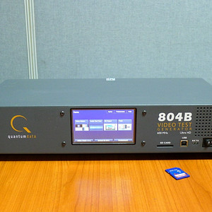 Teledyne QUANTUMDATA 804B Video Test Generator 600MHz 4K Ultra HD 비디오시그널 제너레이터