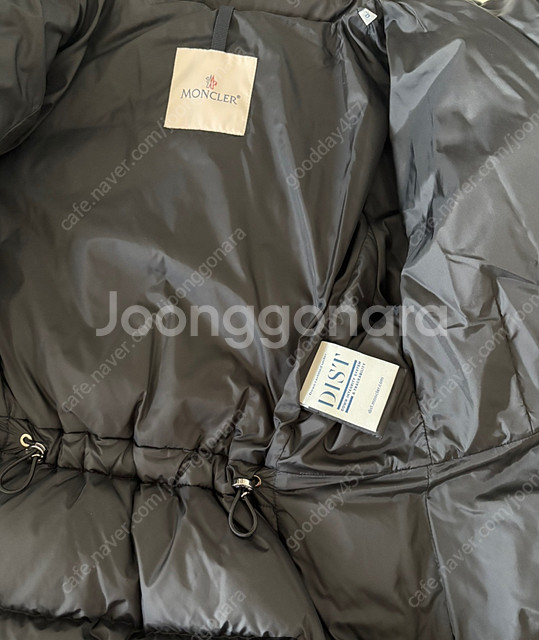 정품 몽클레어 패딩 알로에 ALOES 블랙 0사이즈 판...--4