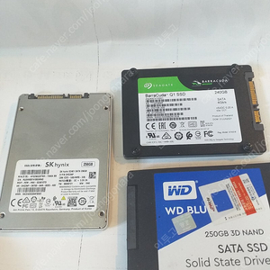 무료배송> ssd240G와 하드2T팝니다