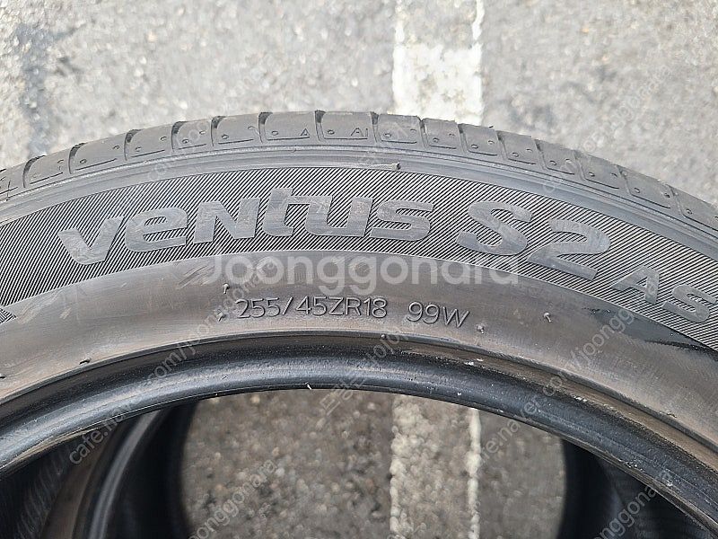 [판매]한국 벤투스S2As 2554518 중고타이어 2...--1