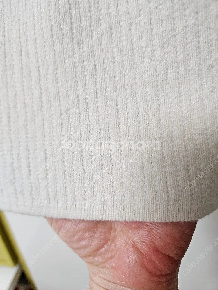 한섬 더캐시미어 캐시미어100 니트스커트--7