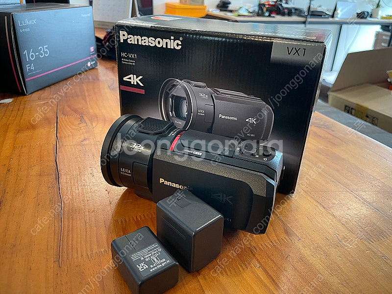 파나소닉 캠코더 HC-VX1 박스풀 + 대용량 배터리 ...--0