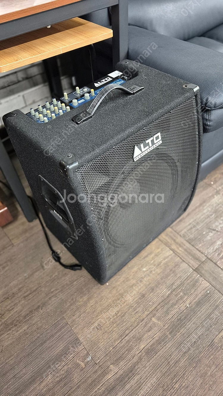 알토 다용도앰프 400w 15인치 파워드--0