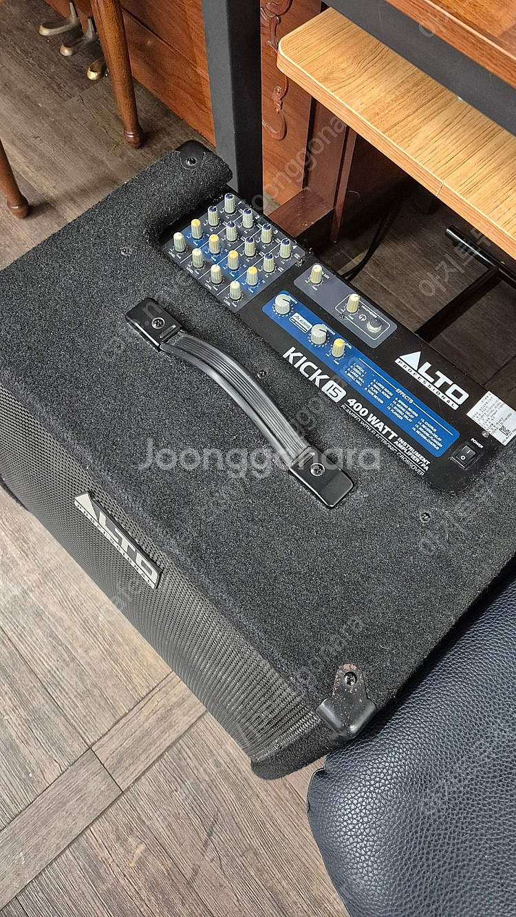 알토 다용도앰프 400w 15인치 파워드--3