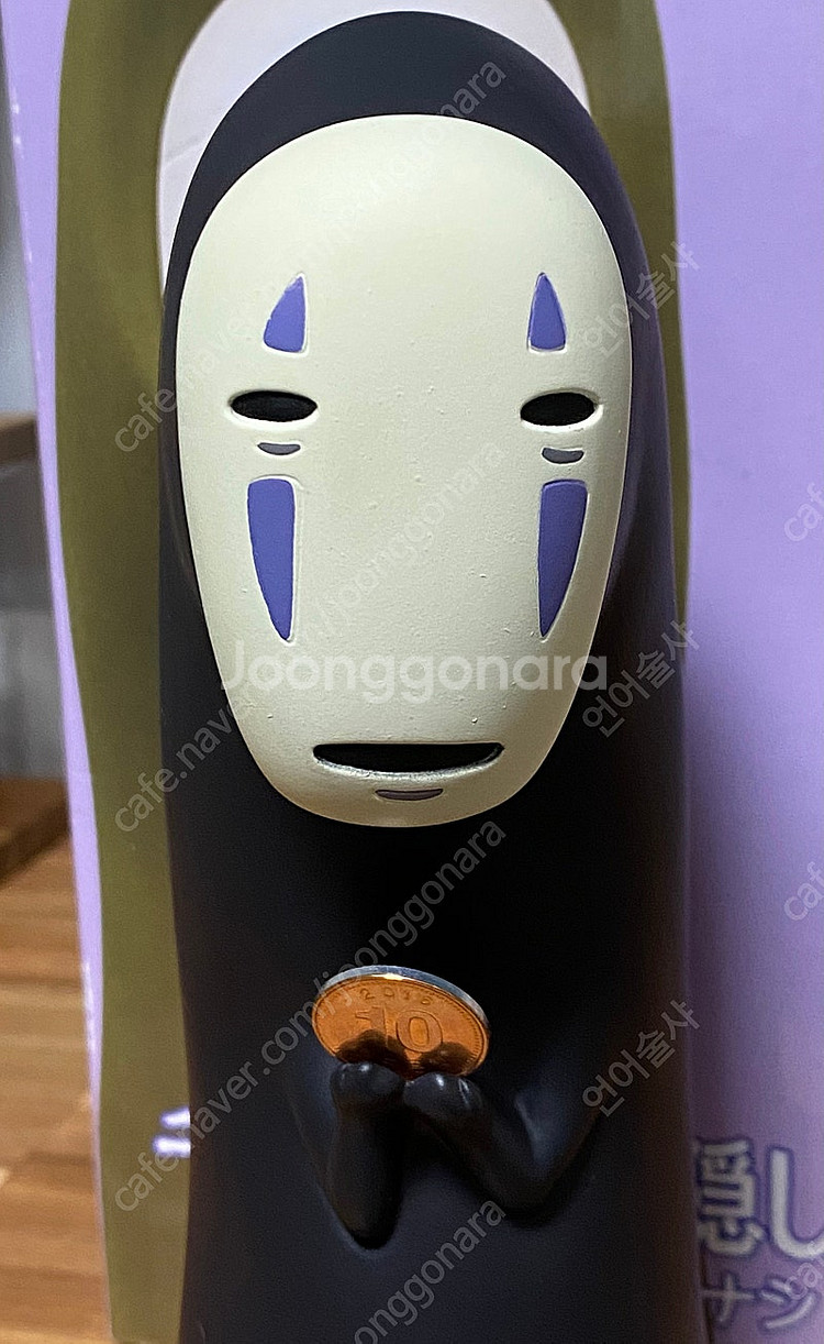 (할인)가오나시 소프비 저금통(지브리 정품)--1