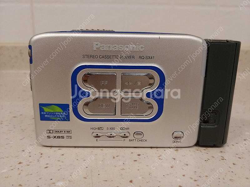 파나소닉(RQ-SX41)-3 워크맨(카세트 플레이어) ...--0