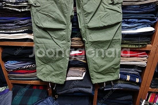 엔지니어드 가먼츠 FA 팬츠 코튼 립스탑 올리브 XS ...--2