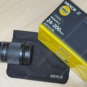 (민트급.보증기간있음) 니콘 Z마운트 렌즈 NIKKOR 줌렌즈 z 24-200mm F4-6.3 VR 팝니다.