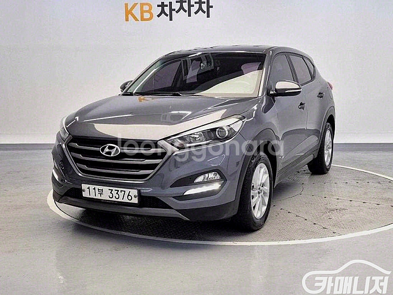올뉴투싼 디젤 2.0 2WD 2016 년 중고차/전액할...--0