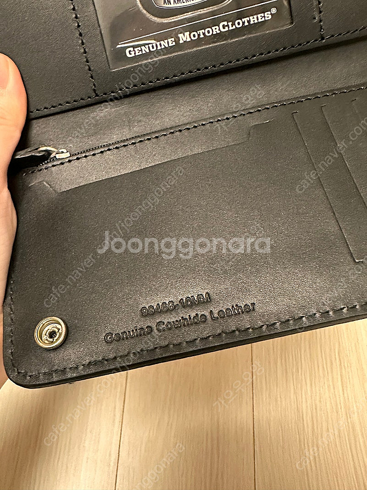 정품, 새상품) 할리데이비슨 장지갑, 체인포함--2