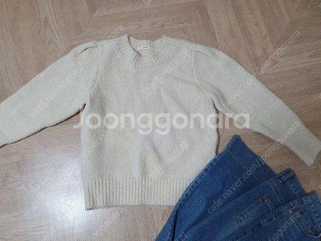 보웬 모헤어 퍼프니트--0