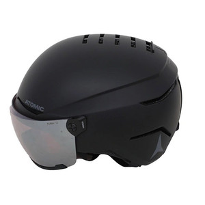 아토믹 아동용 스키/보드 고글 일체형 헬멧 -S 블랙