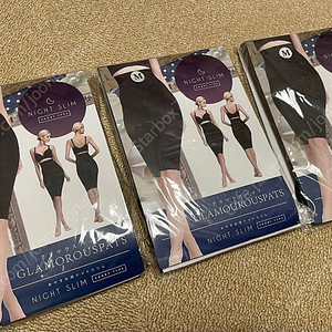 (새제품)GLAMOROUSPATS NIGHT SLIM 쇼트타입3개