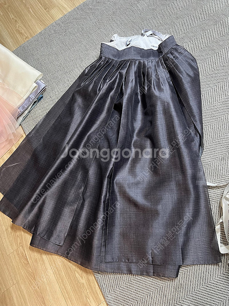 고급 한복 (키155이하) 치마 새상품 중고 여러가지--5