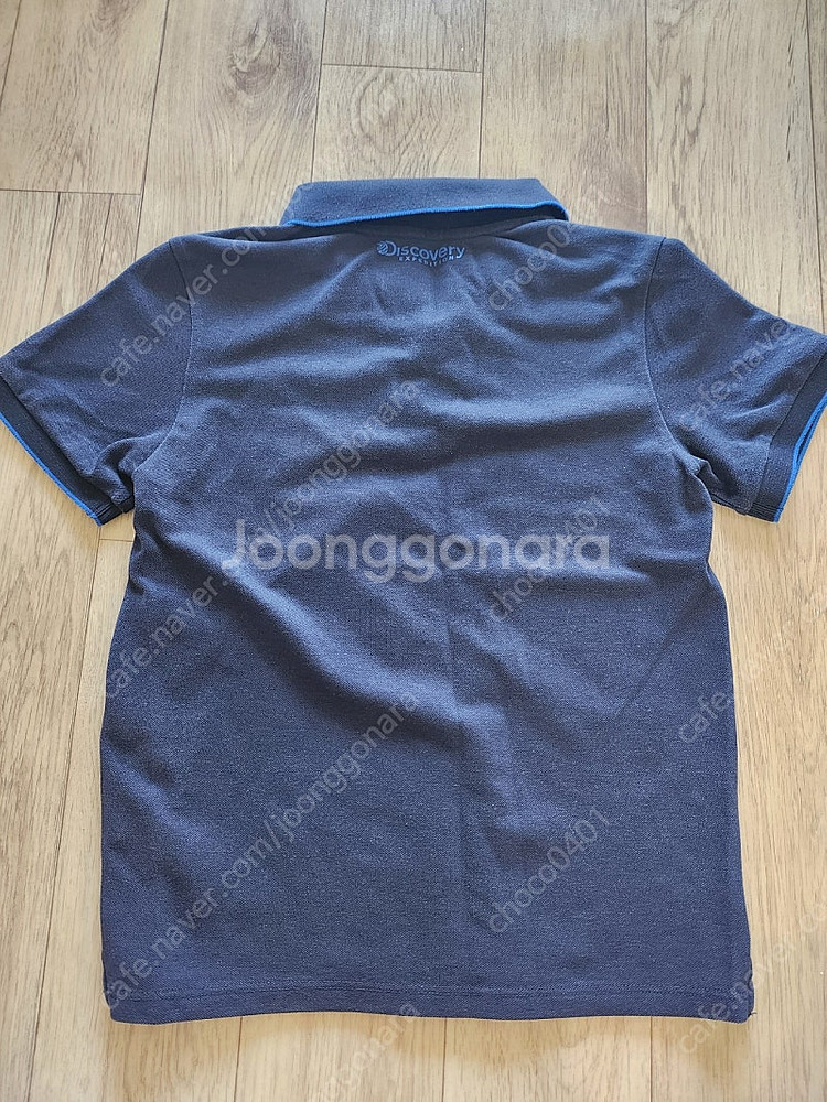 디스커버리 키즈 주니어 폴로반팔티 130사이즈 네이비--2