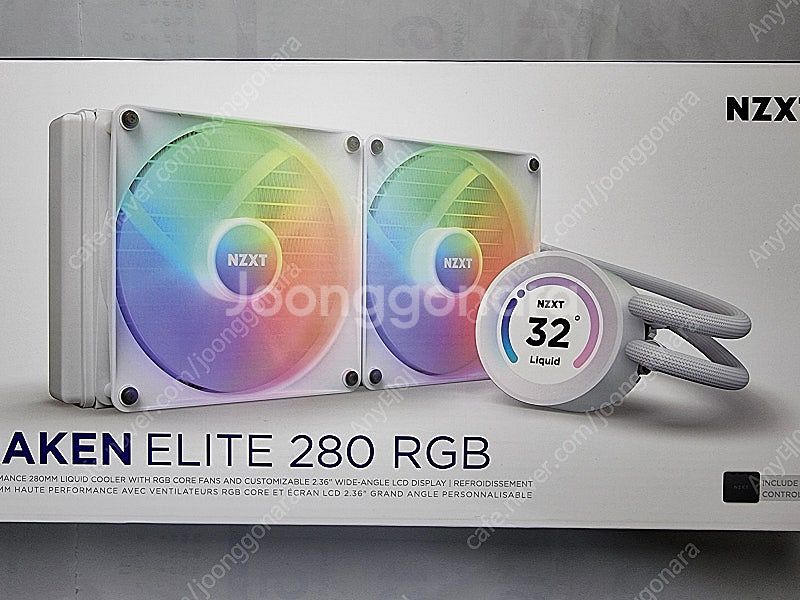 수냉쿨러 NZXT KRAKEN ELITE 280 RGB...--0