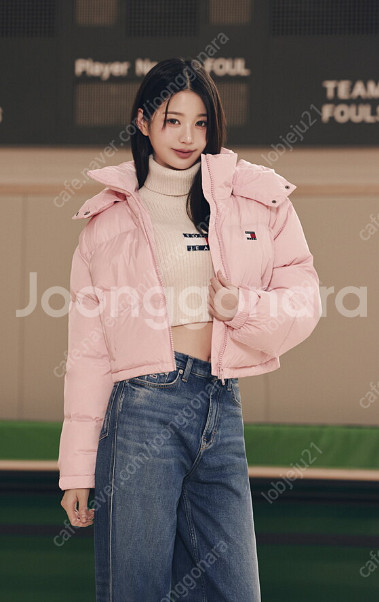 타미진 크롭숏패딩 ,s새상품--0