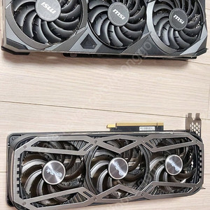 MSI 지포스 RTX 3080 벤투스 3X OC D6X 10GB / 이엠텍 지포스 RTX 3070 BLACK EDITION OC D6 8GB LHR