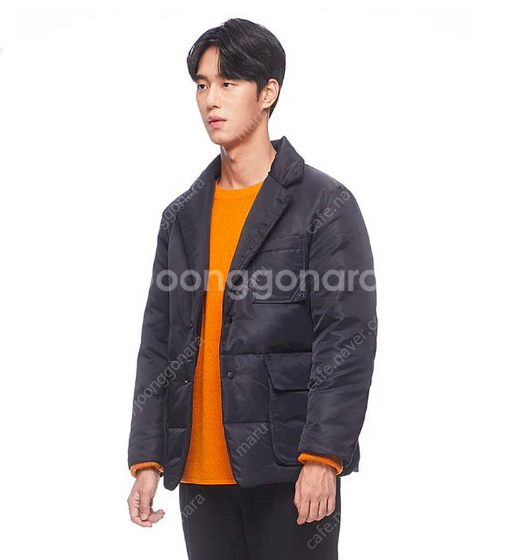 [티아이포맨 테일러드 구스다운 재킷 블랙 새제품 - 5...--0