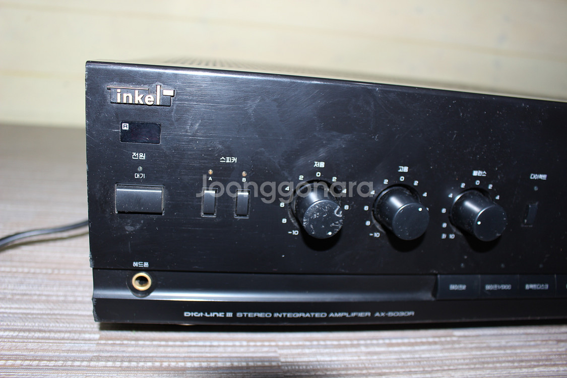 2 인켈 인티엠프 AX-5030R 220V 음악 오디오...--4