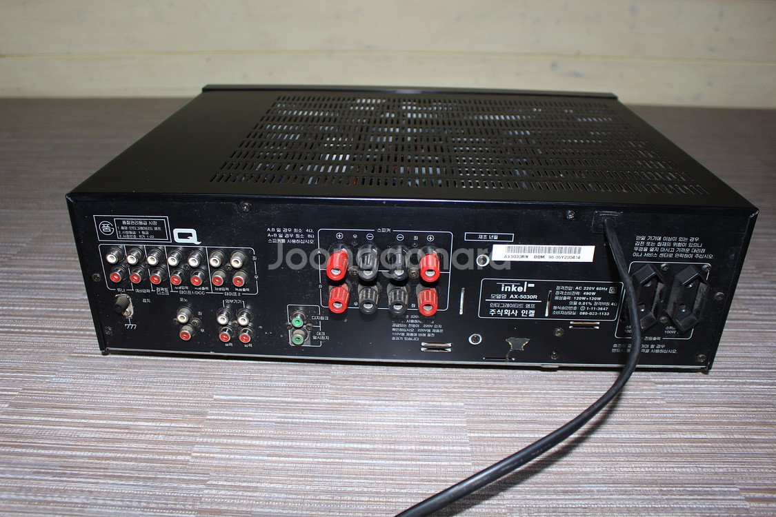 2 인켈 인티엠프 AX-5030R 220V 음악 오디오...--7