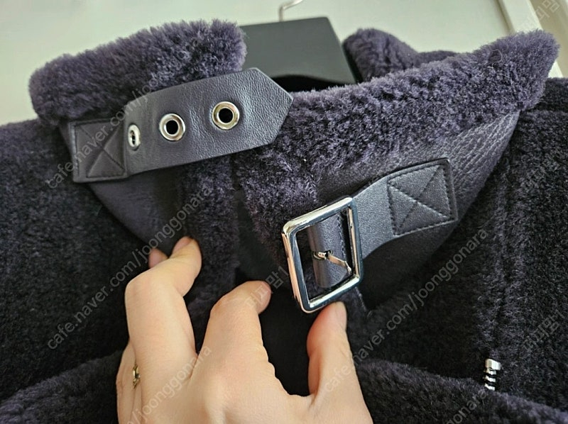 카시바디 양모 100 무스탕 코트 판매합니다--4