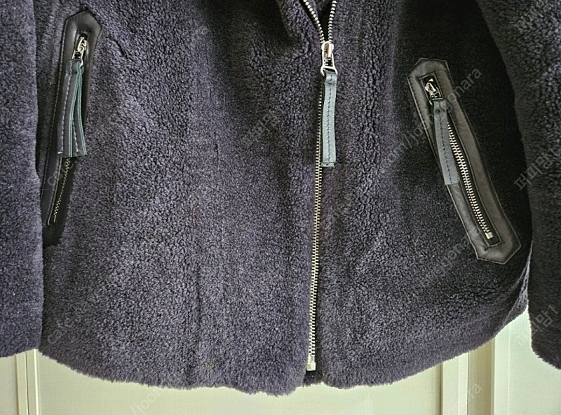 카시바디 양모 100 무스탕 코트 판매합니다--5