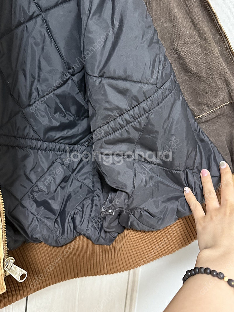 칼하트 커스텀 자켓 브라운--4