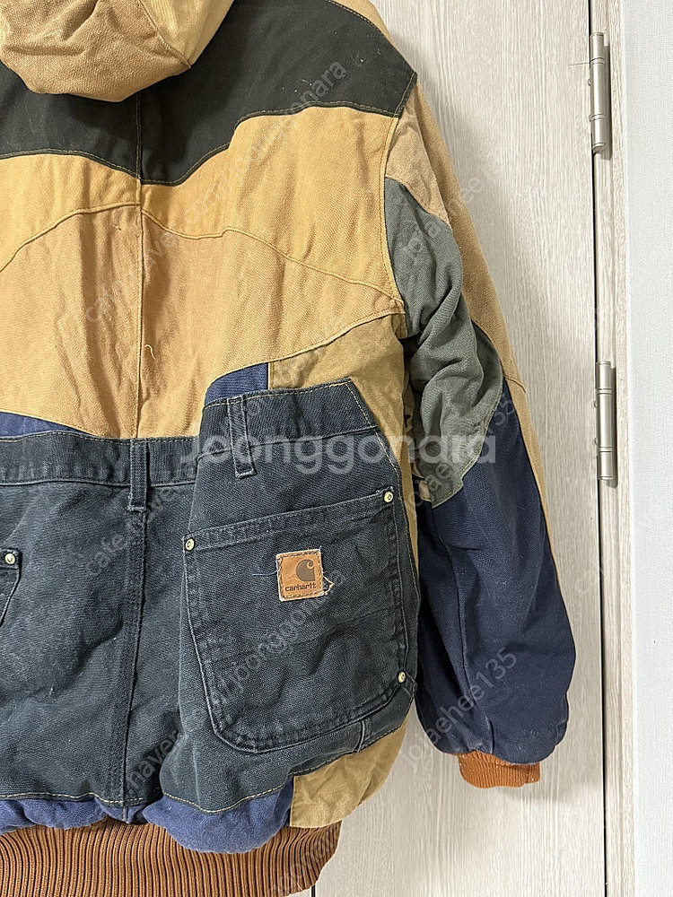 칼하트 커스텀 자켓 브라운--6