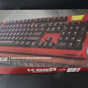 앱코 해커 K660 RGB 기계식 키보드 카일 청축