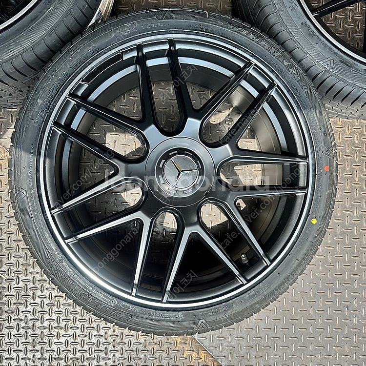 20인치 벤츠 S63 AMG 퍼포먼스 무광블랙림폴리쉬신...--2