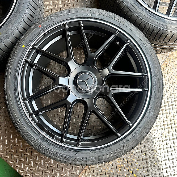 20인치 벤츠 S63 AMG 퍼포먼스 무광블랙림폴리쉬신...--3