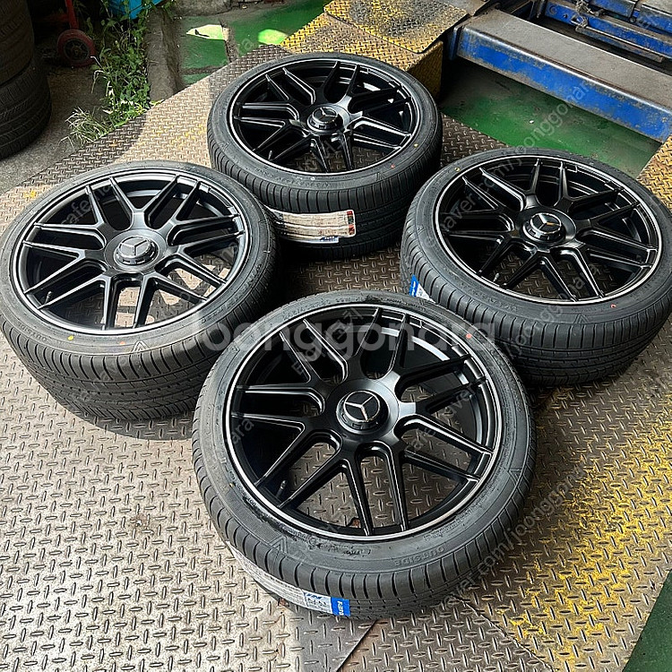 20인치 벤츠 S63 AMG 퍼포먼스 무광블랙림폴리쉬신...--5