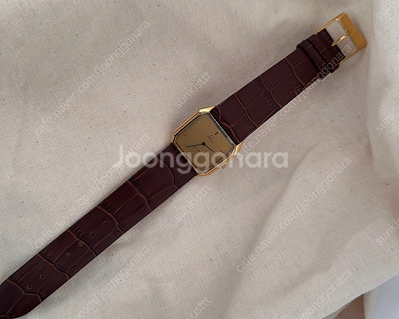 빈티지 오메가 드빌 쿼츠--3