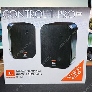 JBL CONTROL 1 PRO 2Way 150W 프로패셔널 콤팩트 스피커_1조(1BOX)