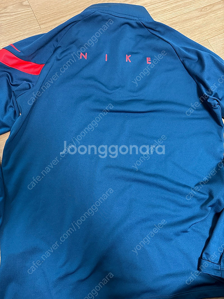 나이키 아카데미 축구 풋살 런닝 기모 하프집업 팝니다--0