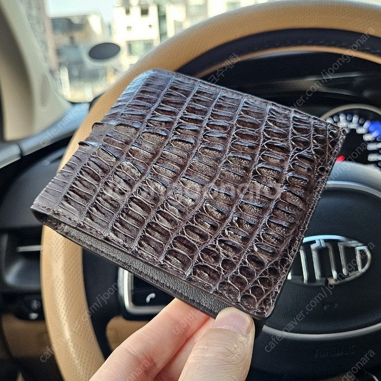 진짜 리얼 악어가죽 반지갑 장지갑 카드지갑--0