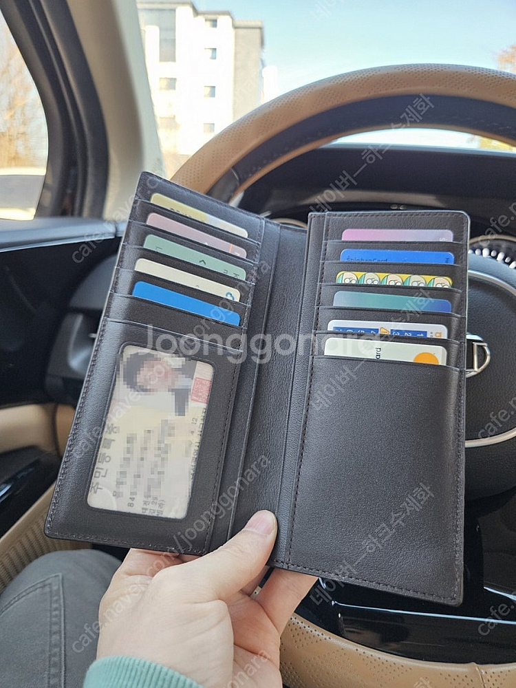 진짜 리얼 악어가죽 반지갑 장지갑 카드지갑--5