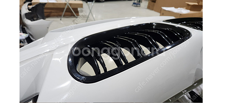 BMW F10 5시리즈 키드니 그릴 2줄 유광블랙--3