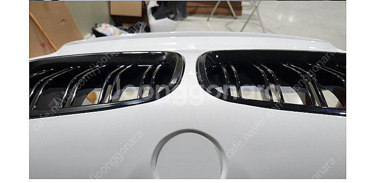 BMW F10 5시리즈 키드니 그릴 2줄 유광블랙--4