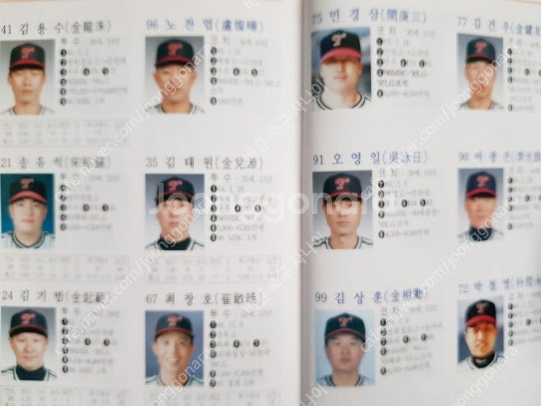 1999년 프로야구 가이드북 99 프로야구 사진북 - ...--2