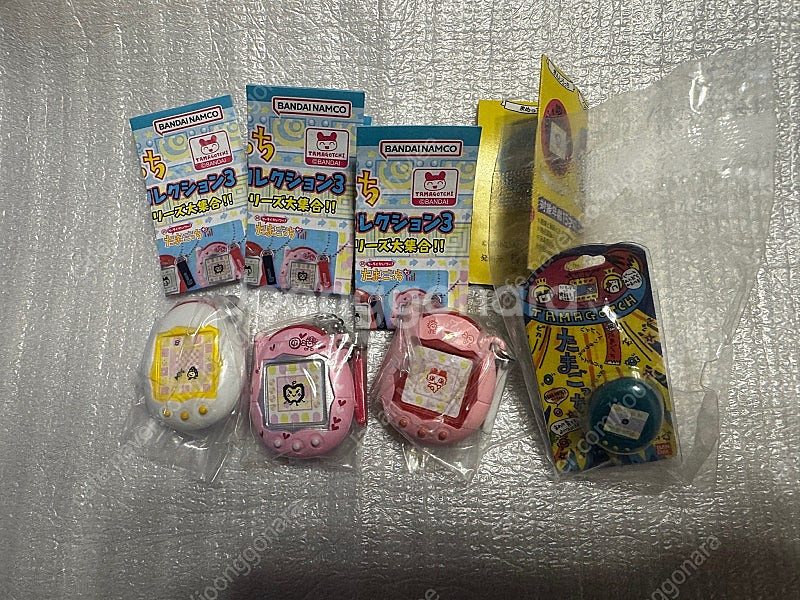 (2/20발송) 일본가챠 다마고치 타마고치 컬렉션 4점...--2