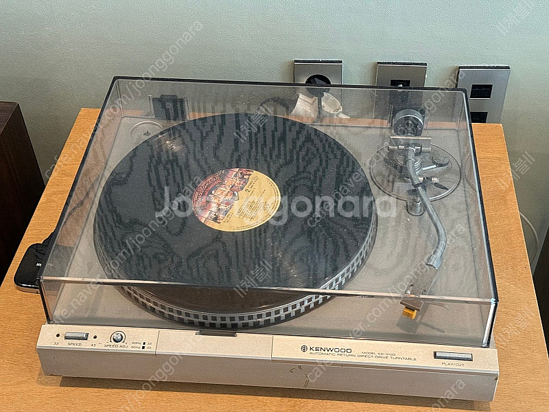 일제 켄우드 다이렉트 반자동 턴테이블 KD-3100--0