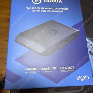 엘가토 hd60x 외장형 캡쳐카드 팝니다