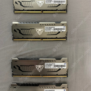 PATRIOT DDR4-4400 CL19 VIPER STEEL 패키지 (16GB(8Gx2)) 두 셋트 총 32GB