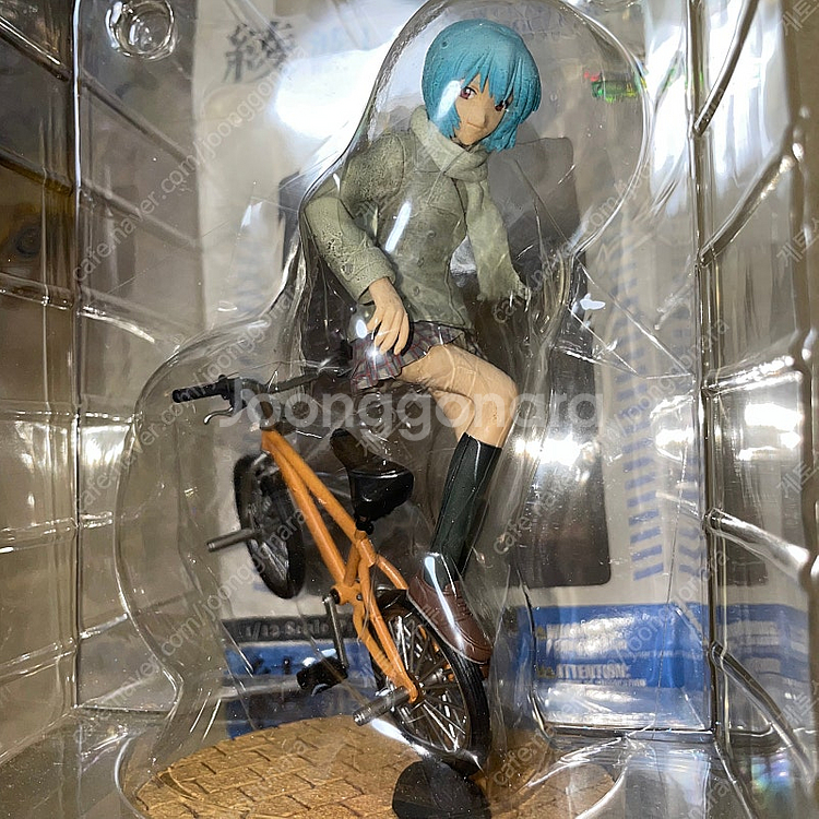 에반게리온 아야나미 레이 자전거 BMX 트릭ver 피규...--1