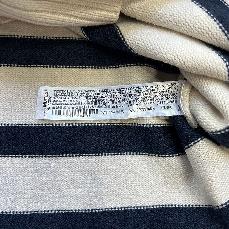 L) ZARA 자라 오버핏 니트 스웨터 시스템 듀엘 오즈세컨--6