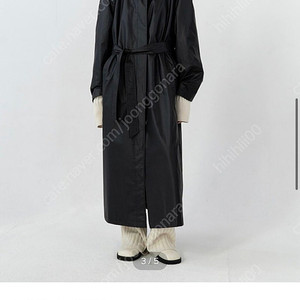 le17septembre OVERSIZED COATED COTTON COAT 34사이즈