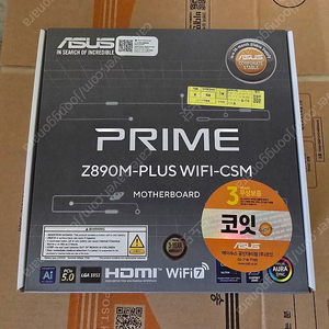 부산) ASUS PRIME Z890M-PLUS WIFI-CSM 판매합니다.