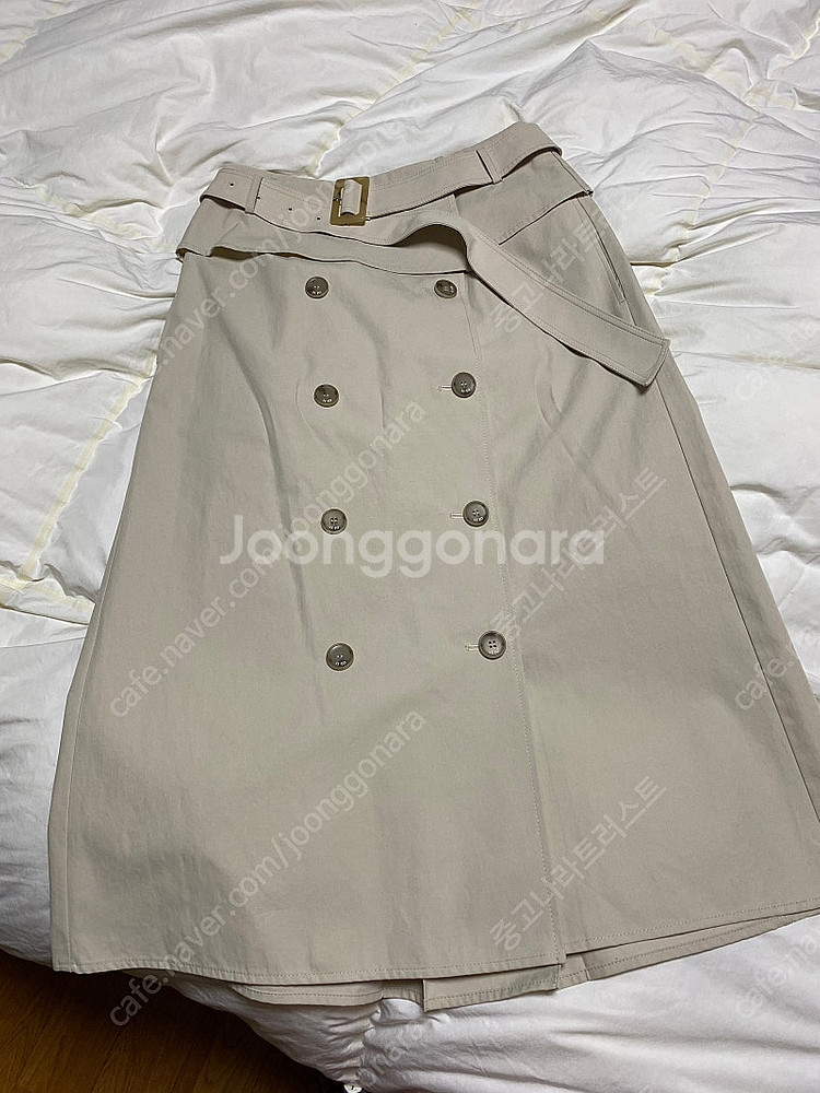 Jjiro 지고트 트렌치 스커트(새상품)--0
